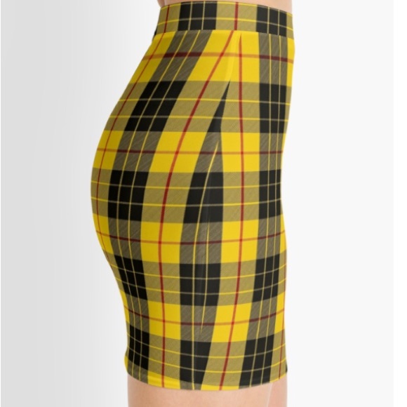 Vintage McLeod Plaid checkered Skirt 8 - Picture 7 of 7